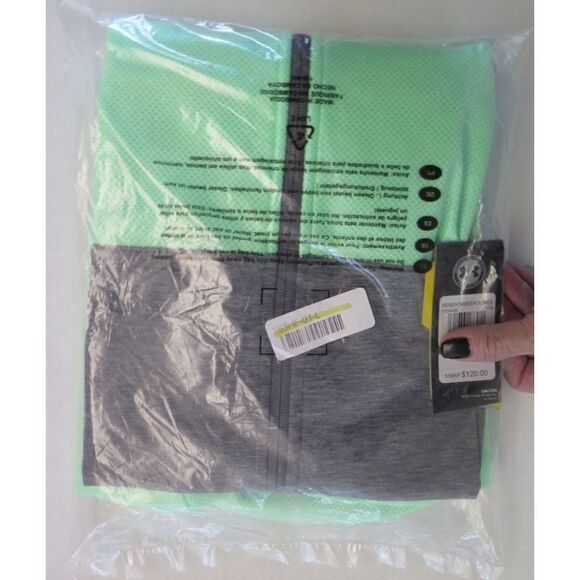 Under Armour 1306456 375 Men's Sz L Green/Gray UA Hybrid Windbreaker Jacket $120 - Picture 8 of 8